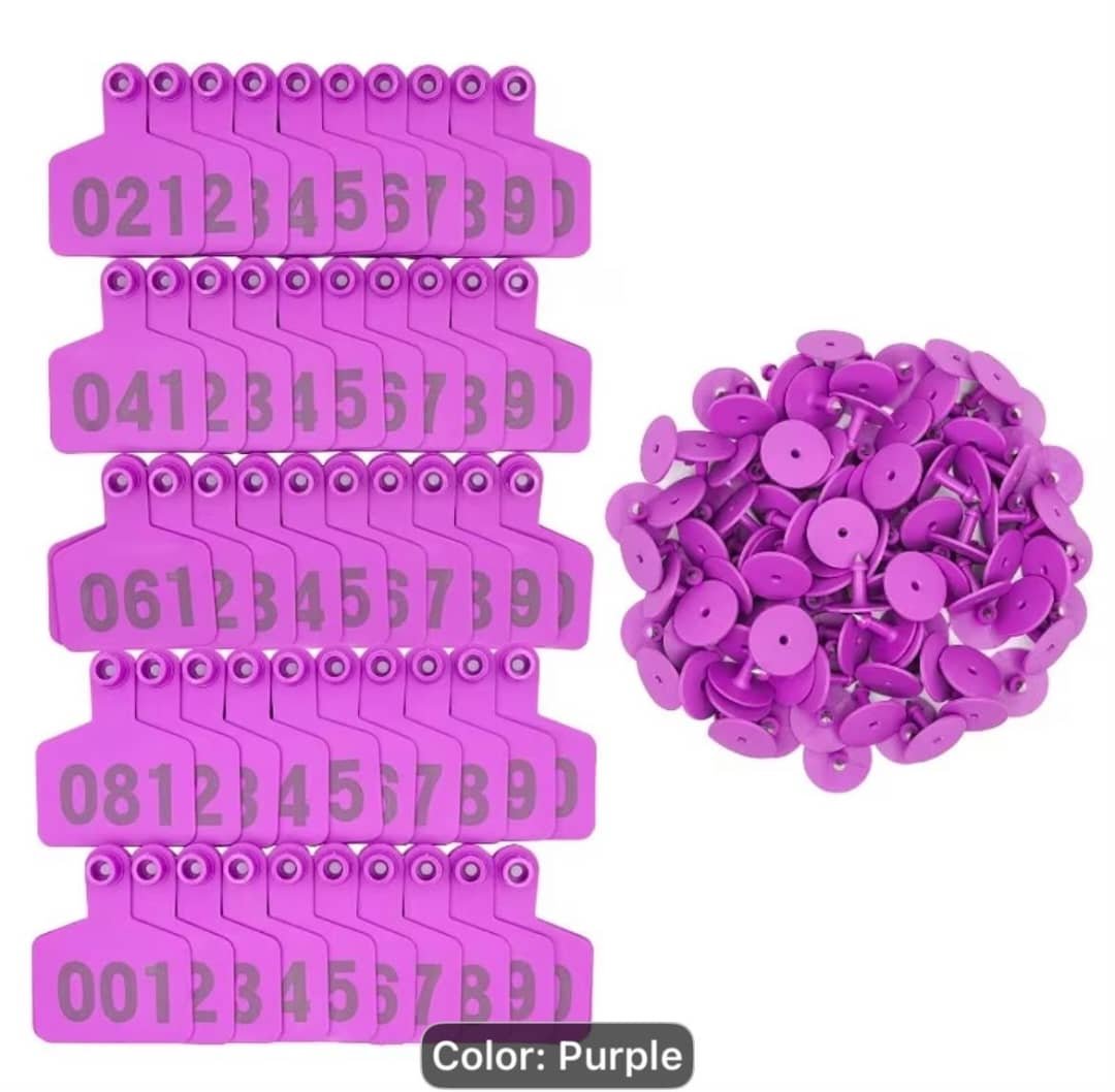 Ear tags 100pcs