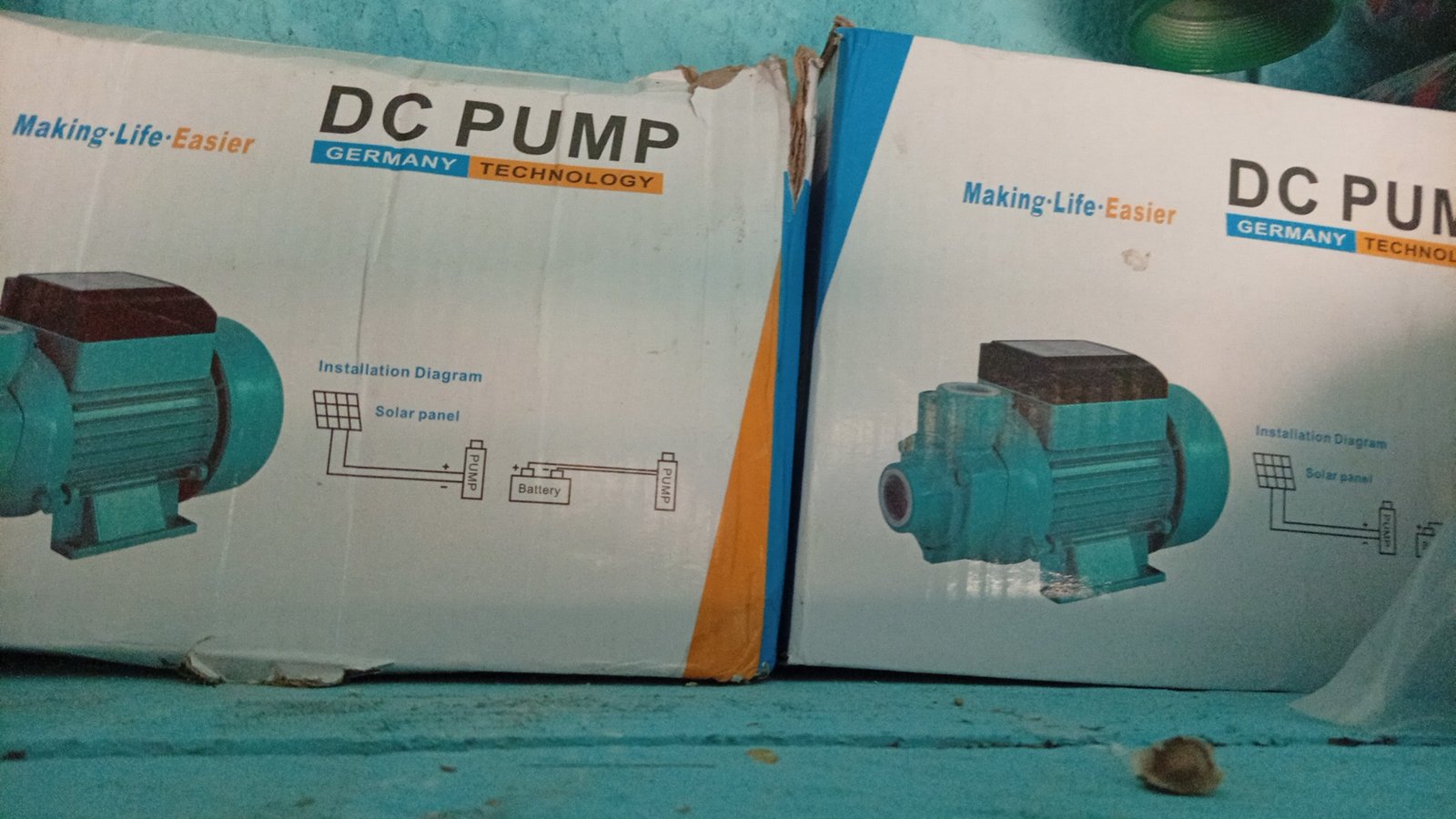 Surface solar pump 