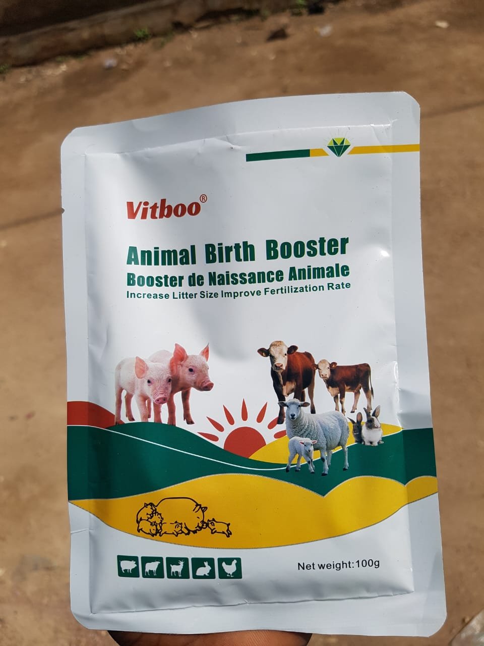 Birth booster 100g pack